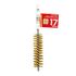 Tube Brush 17mm X 120mm Brass Wire 6,35mm Hex Shank